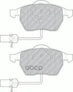 ������� ��������� �������� AUDI A3 1,8 20V1,9TDi 8V 96- Skoda Octavia 1,6i-1,9 96- VW Golf IV-05/ Ferodo ���. FDB1323 FDB1323 ����