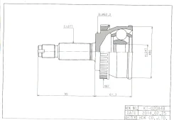 ���� ������� ABS, Made in Japan KIA Sportage 2000 2004-2010 HDK KI020A48 KI020A48 ����