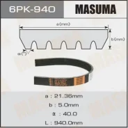 ������ ���������� Masuma 6PK- 940 Masuma ������� 6PK-940 | �������� �� ��, ������, 5 ����� | �������� �� 12 ��� | ������ � ������� | ������� 6PK-940 6...
