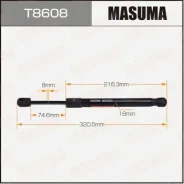 ���� ������� ��������� Masuma, L=320.5mm (1/40) Masuma ������� T8608 | �������� �� ��, ������, 5 ����� | �������� �� 12 ��� | ������ � ������� | �����...