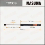 ���� ������� ��������� Masuma, L=503mm (1/40) Masuma ������� T8309 | �������� �� ��, ������, 5 ����� | �������� �� 12 ��� | ������ � ������� | �������...