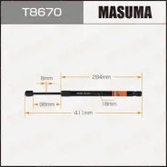 ���� ������� ������ Masuma, L=411mm (1/40) Masuma ������� T8670 | �������� �� ��, ������, 5 ����� | �������� �� 12 ��� | ������ � ������� | ������� T8...
