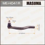 ���������� ������� ���� Masuma Honda Odyssey/RA6 Masuma ������� ME-H041R | �������� �� ��, ������, 5 ����� | �������� �� 12 ��� | ������ � ������� | �...