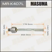 ������� ���� Masuma KIA RIO II 05-11 LH Masuma ������� MR-K407L | �������� �� ��, ������, 5 ����� | �������� �� 12 ��� | ������ � ������� | ������� MR...