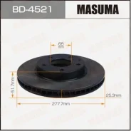 ���� ��������� Masuma, front Mazda 3 / BN#, BM# [��.2] Masuma ������� BD-4521 | �������� �� ��, ������, 5 ����� | �������� �� 12 ��� | ������ � ������...