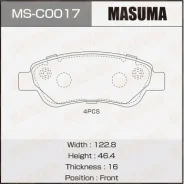 ������� �������� Masuma, NP1138, P61081 front (1/12) MS-C0017, �������� MSC0017 ����