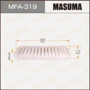 ��������� ������ A-196 Masuma (1/40) MFA-319 MFA319 ����