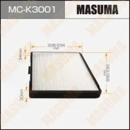 �������� ������ AC9301 Masuma Hyundai Elantra / V1600, V1800, V2000 00-08 (1/40) Masuma ������� MC-K3001 | �������� �� ��, ������, 5 ����� | ��������...