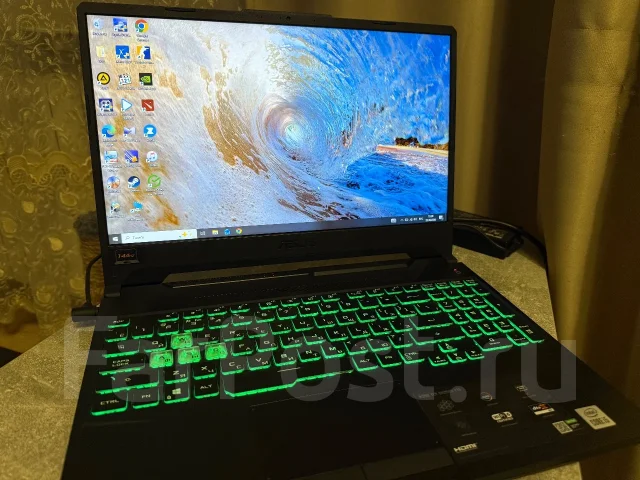 Asus TUF Gaming F15 FX506LI. 15.6", 2,5����, ��� 16 ��, ���� 512���, WiFi: 1, Bluetooth: 1, ����������� �� 12��. ����
