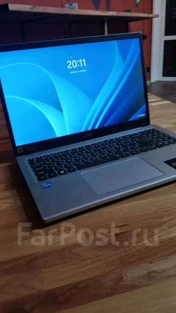 Acer Aspire Go 15. 15.6", ��� 8 ��, ���� 256���, WiFi: 1, Bluetooth: 1, ����������� �� 11��. ����