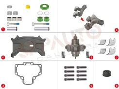 ������ ��� �������� � ������� � ���������� Wabco PAN 19-1/PAN 22-1 (�����) SAF (39 �������) 530218 530218 ����