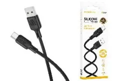������ USB - USB Type-C BOROFONE BX113, (������) 3� ����������� ������ ����