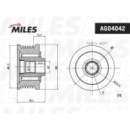 ����� ���������� ���� OPEL Astra H (04-) 1.9d AG04042 AG04042 ����