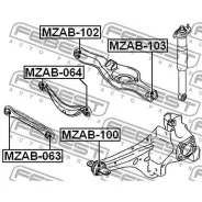 ����������� ������ ���� | ��� ����/��� | Febest MZAB-102 MZAB102 ����
