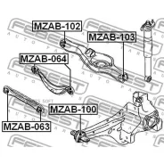 ����������� ������ ���� | ��� ����/��� | Febest MZAB-103 MZAB103 ����