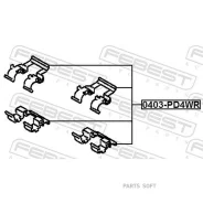 ��������� �������� ��� �������� ������� | ����/��� | Febest 0403PD4WR 0403PD4WR ����