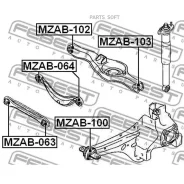 ����������� ������ ���� | ��� ����/��� | Febest MZAB103 MZAB103 ����