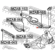 ����������� ������ ���� | ��� ����/��� | Febest MZAB103 MZAB103 ����