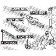 ����������� ������ ���� | ��� ����/��� | Febest MZAB102 MZAB102 ����