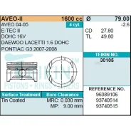 ������� (0.5/ �������� 4 ��) Chevrolet Cruze 01-08 / Lacetti 04-13 F16D3; F16D4 Teikin 30105050 30105050 ����