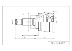���� ��������, Suzuki Cultus AA34S, AK34S, GC41W J18A, G13B ABS 44101-60G42 4410160G42 ����