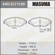 ������� �������� Masuma Volkswagen Passat 10- front (1/6), �������� MSE0106 ����
