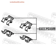 ��������� �������� ��� �������� �������, ����/��� Febest 0403PD4WR 0403PD4WR ����