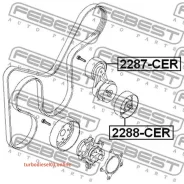 ����� �������� �������� Febest 2287CER 2287CER ����