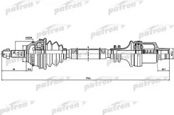 ������� ���� Renault: Laguna 1.8/2.0 93-01, Laguna I 1.8/2.0 93-01 Patron PDS0300 PDS0300 ����