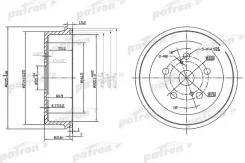 ������� ��������� ���� Toyota: Carina E 92-97, Carina E Sportswagon 93-97, Carina E ����� 92-97, Carina II 87-93, Carina II ����� 87-93, Celica � Patr...