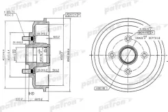 ������� ��������� ���� FORD: Focus 98-04, Focus ����� 99-04, Focus ��������� 99-04 Patron PDR1584 PDR1584 ����