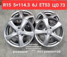 Qualex. 6.0x15", 5x114.3, ET53, �� 73���. ����