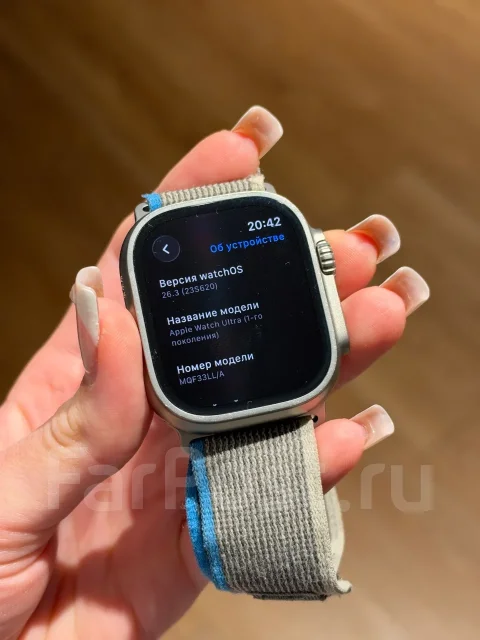 Apple Watch Ultra. GPS, NFC, SIM-�����, IP68 ����