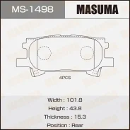 ������� ��������� �������� Masuma ������, �������� �� ��� (4 ��), ���. MS-1498 MS1498 ����