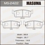 ������� ��������� �������� Masuma ������, �������� �� ��� (4 ��), ���. MS-2422 MS2422 ����