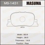 ������� ��������� �������� Masuma ������, �������� �� ��� (4 ��), ���. MS-1431 MS1431 ����