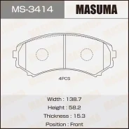 ������� ��������� �������� Masuma ��������, �������� �� ��� (4 ��), ���. MS-3414 MS3414 ����