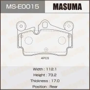 ������� ��������� �������� Masuma ������, �������� �� ��� (4 ��), ���. MS-E0015 MSE0015 ����