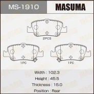 ������� ��������� �������� Masuma ������, �������� �� ��� (4 ��), ���. MS-1910 MS1910 ����