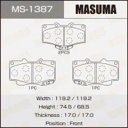 ������� ��������� �������� Masuma ��������, �������� �� ��� (4 ��), ���. MS-1387 MS1387 ����