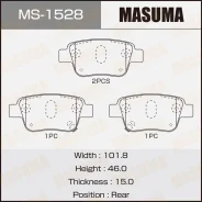 ������� ��������� �������� Masuma ������, �������� �� ��� (4 ��), ���. MS-1528 MS1528 ����