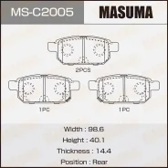 ������� ��������� �������� Masuma ������, �������� �� ��� (4 ��), ���. MS-C2005 MSC2005 ����