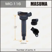 ������� ��������� Masuma, ��� Toyota Crown / Mark II (1Jzfse), ���. MIC-116 MIC116 ����