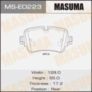 ������� �������� Masuma, P85161 rear (1/6), ������ MSE0223 ����