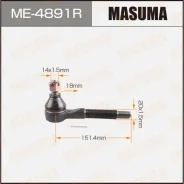 ���������� ������� ���� Masuma, ������, ���. ME-4891R ME4891R ����
