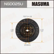 ���� ��������� Masuma (215�140�18�20.6��), ���. NSD025U NSD025U ����