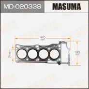 ��������� ��� Masuma, ��� ���������� QG15DE, ���. MD-02033S MD02033S ����