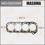 ��������� ��� Masuma, ��� ���������� ZD30DD / ZD30DDTI / ZD30TI, ���. MD-02039S MD02039S ����