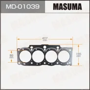 ��������� ��� Masuma, ��� ���������� 5S-FE, ���. MD-01039 MD01039 ����