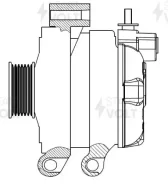 ��������� 150A Land Rover Range Rover III 09-/Range Rover Sport I 09- 5.0i Startvolt LG1033 LG1033 ����